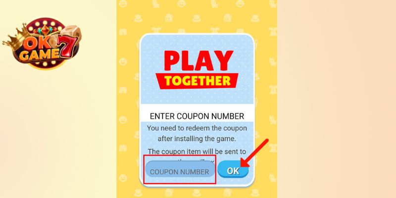 Cách nhận mã Coupon Play Together 