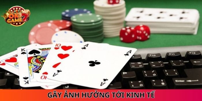 Đánh bài ăn tiền sẽ gây ảnh hưởng tới tài chính